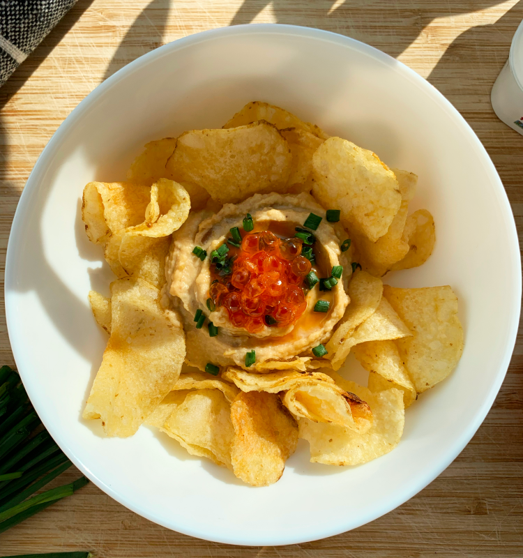 French Onion Hummus