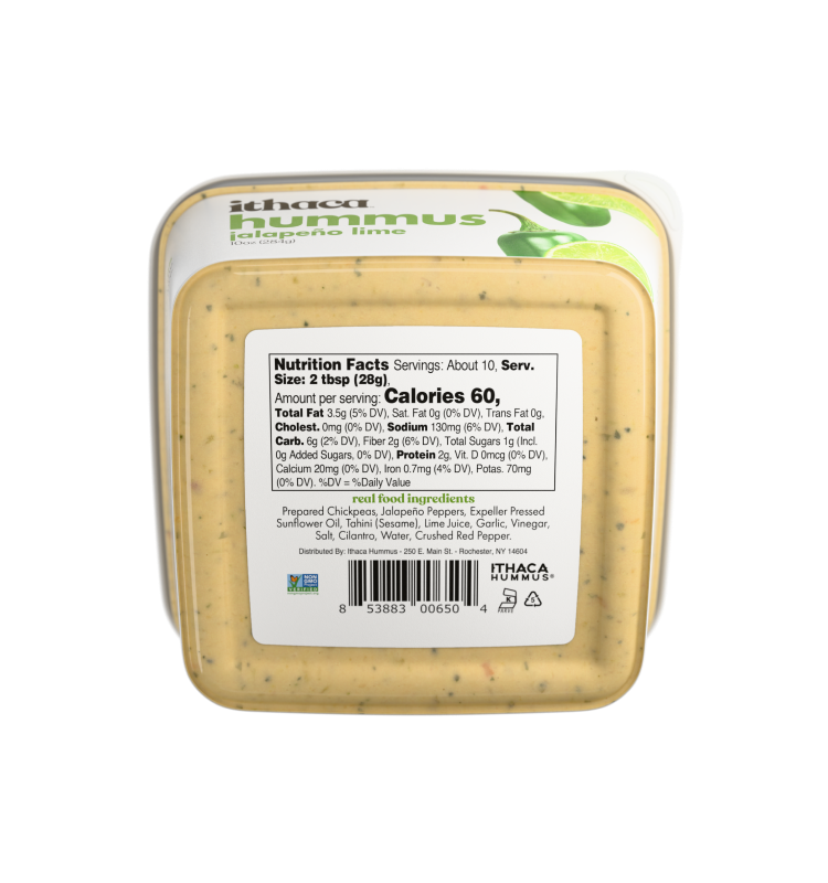 Jalapeño Lime Hummus