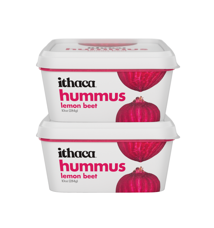 Lemon Beet Hummus