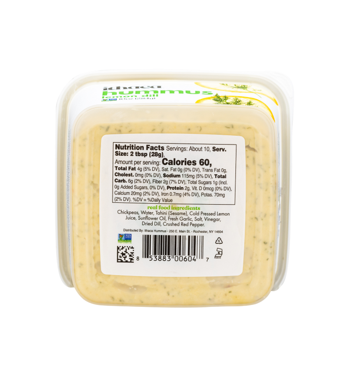 Lemon Dill Hummus Ithaca Hummus