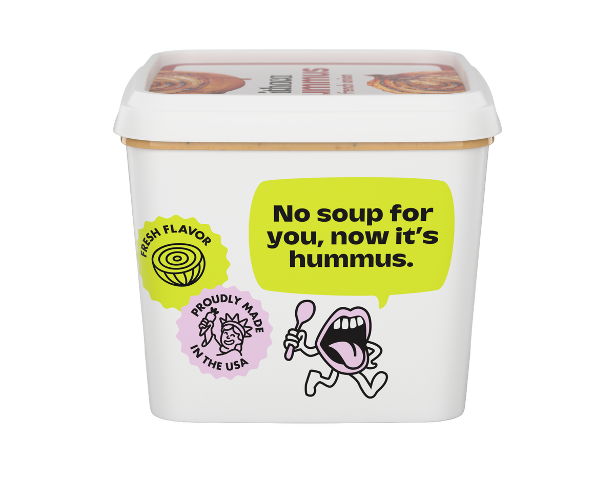 17oz French Onion Hummus