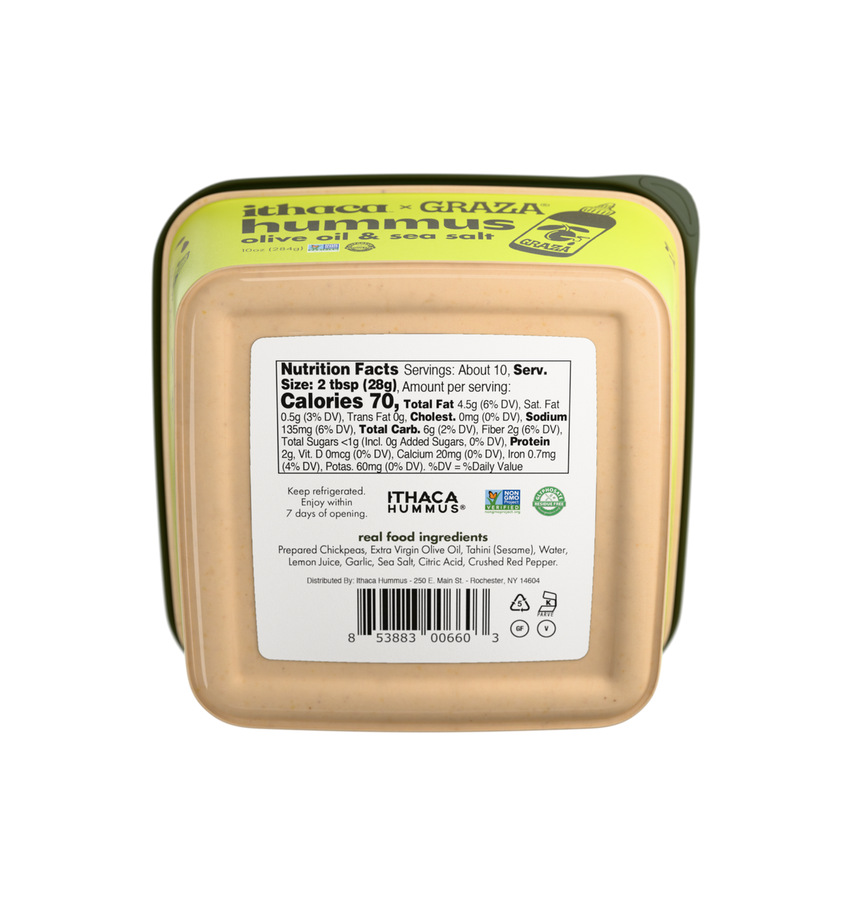 Ithaca x Graza Hummus