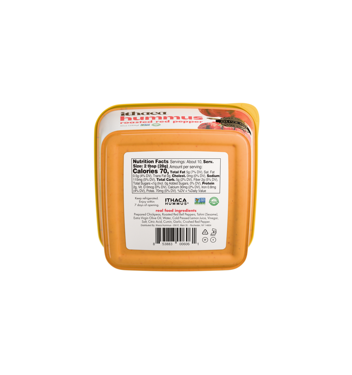 Roasted Red Pepper Hummus