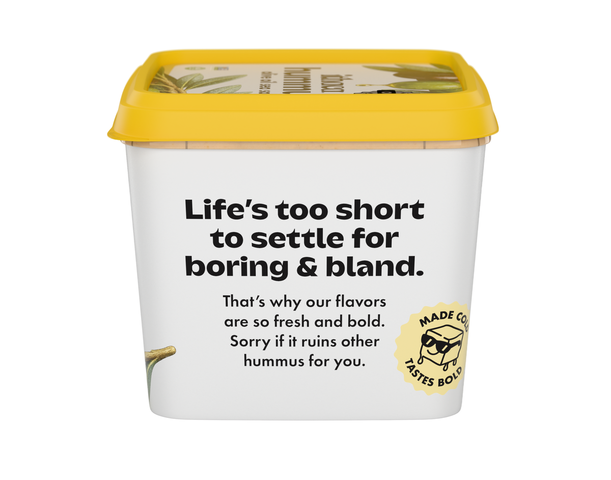 17oz Olive Oil Sea Salt Hummus