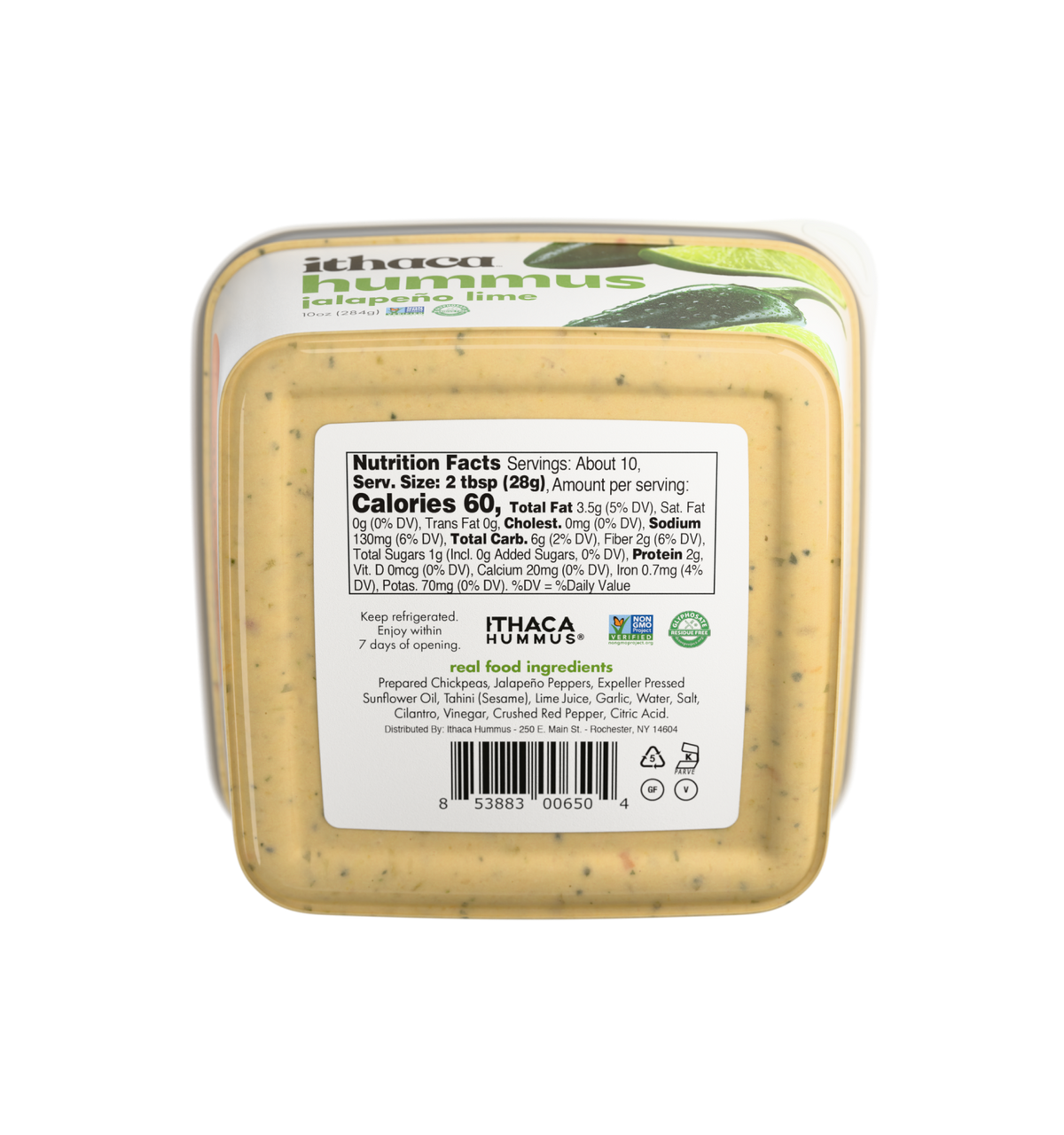 Jalapeño Lime Hummus