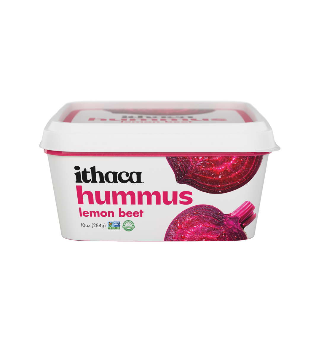 Lemon Beet Hummus – Ithaca Hummus
