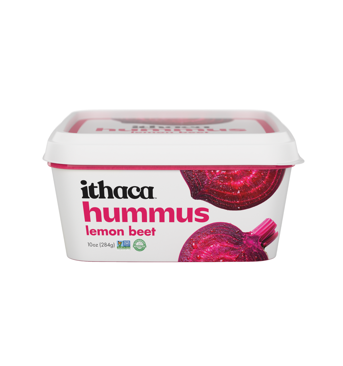 Lemon Beet Hummus