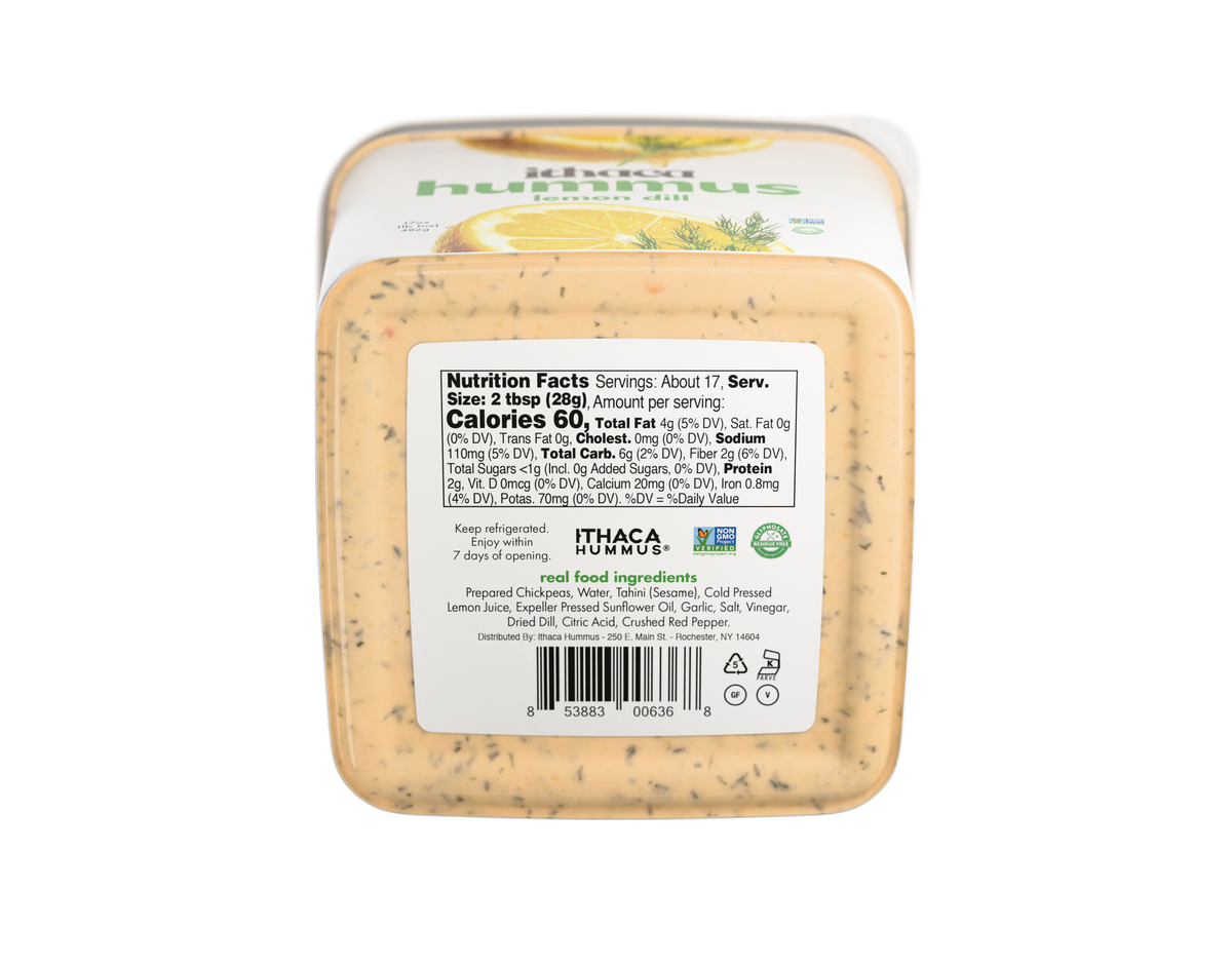 17oz Lemon Dill Hummus