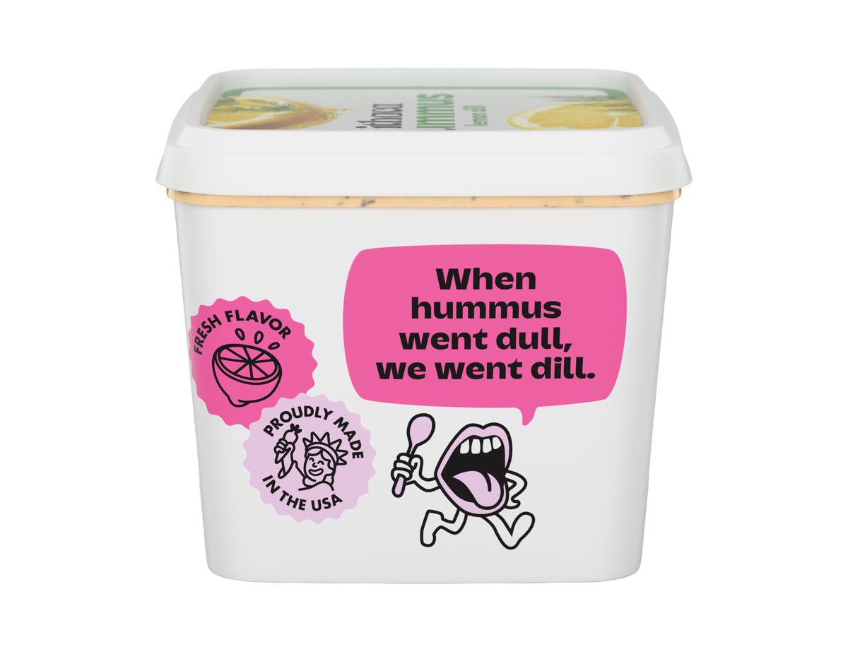 17oz Lemon Dill Hummus